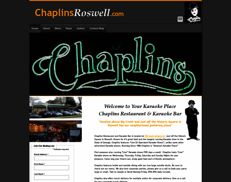 Chaplinsroswell.com thumbnail