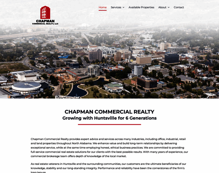 Chapmancommercialrealty.com thumbnail