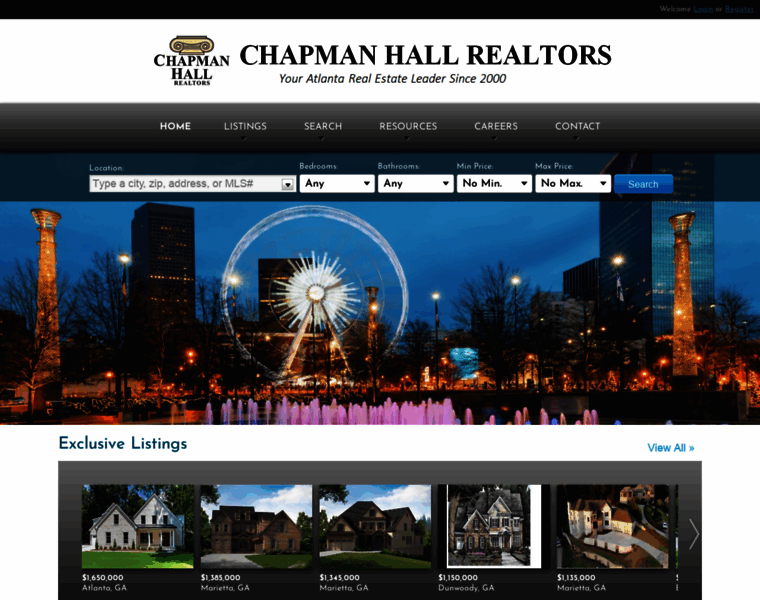 Chapmanhallrealtors.com thumbnail