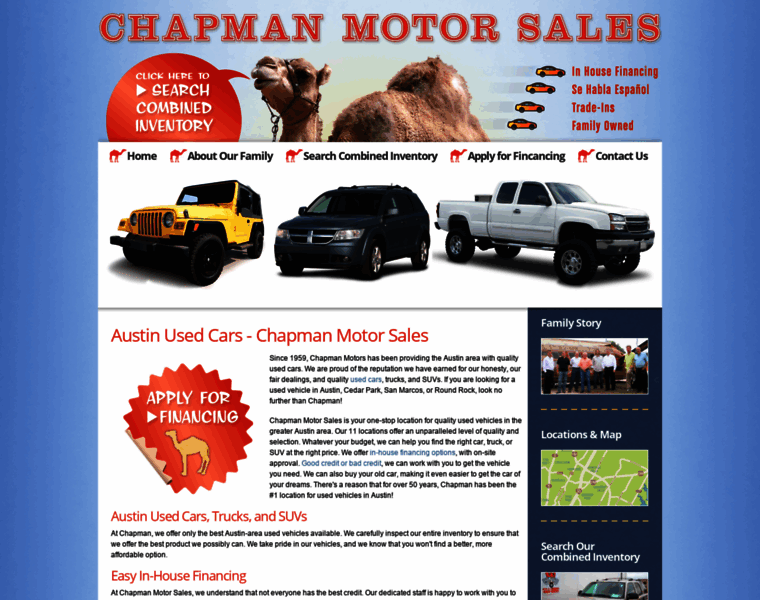 Chapmanmotorsales.com thumbnail