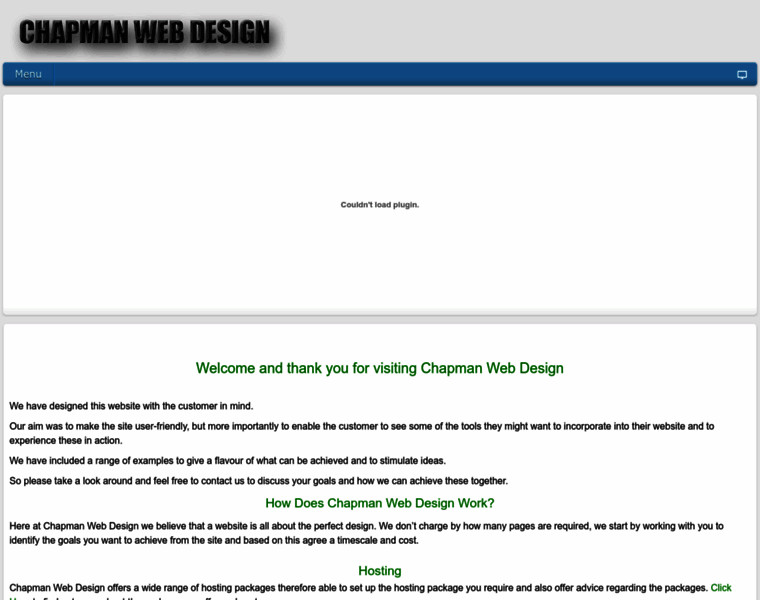 Chapmanwebdesign.co.uk thumbnail Chapmanwebdesign.co.uk thumbnail
