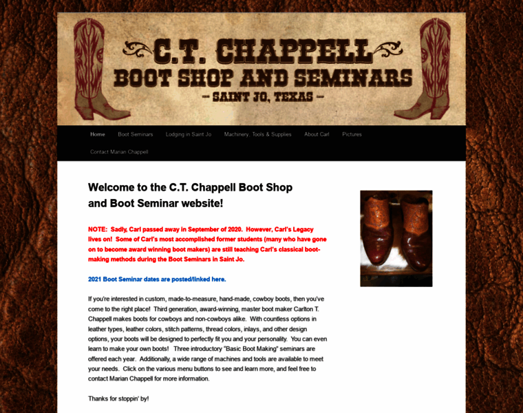Chappellboots.com thumbnail