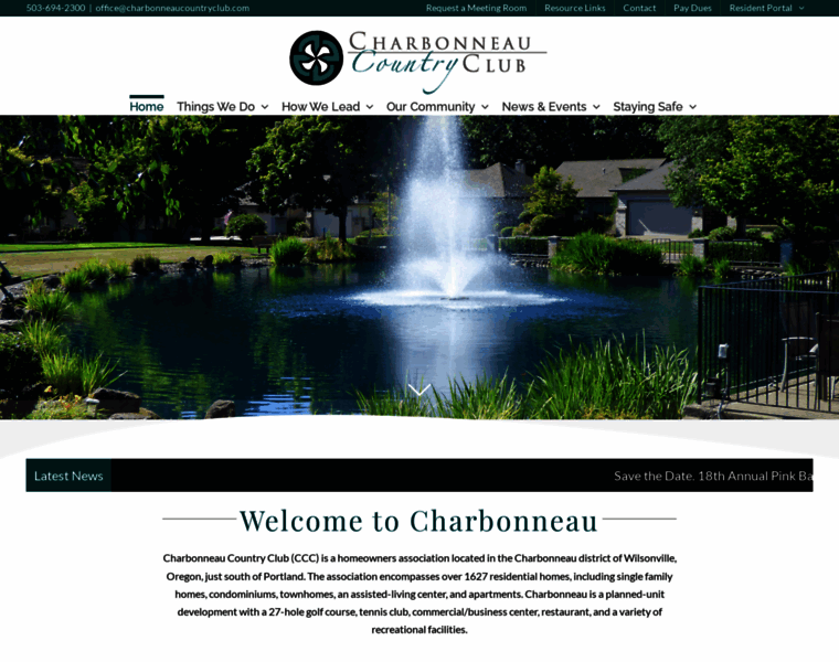 Charbonneaucountryclub.com thumbnail