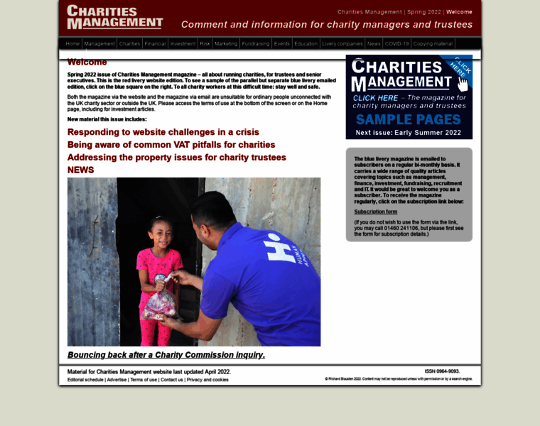 Charitiesmanagement.com thumbnail