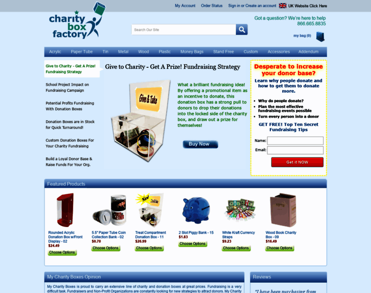 Charityboxfactory.com thumbnail