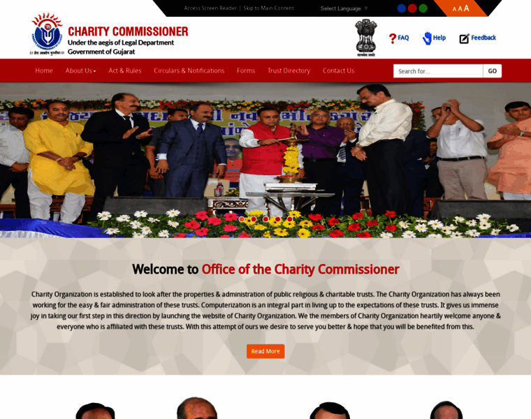 Charitycommissioner.gujarat.gov.in thumbnail