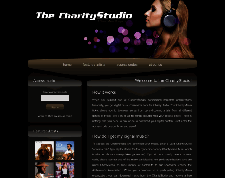 Charitystudio.com thumbnail