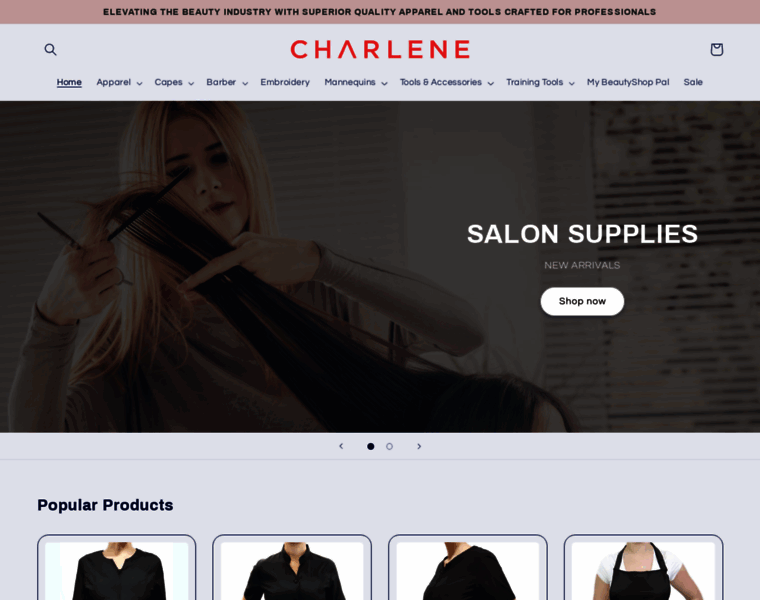 Charleneproducts.com thumbnail