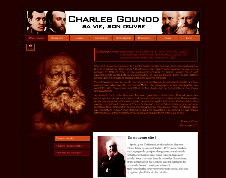Charles-gounod.com thumbnail