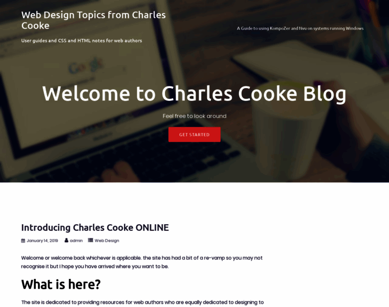 Charlescooke.me.uk thumbnail