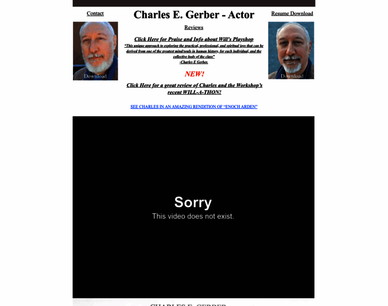 Charlesegerber.com thumbnail