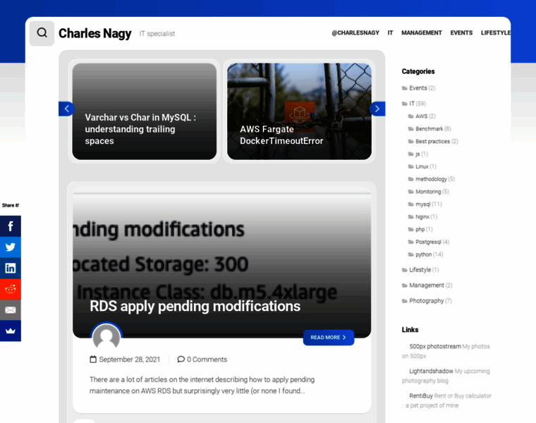 Charlesnagy.info thumbnail