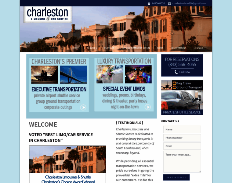 Charlestonlimo360.com thumbnail