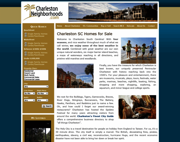 Charlestonneighborhoods.com thumbnail
