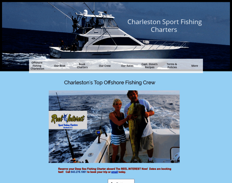 Charlestonsportfishingcharters.com thumbnail