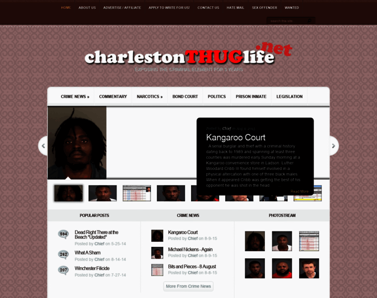 Charlestonthuglife.net thumbnail