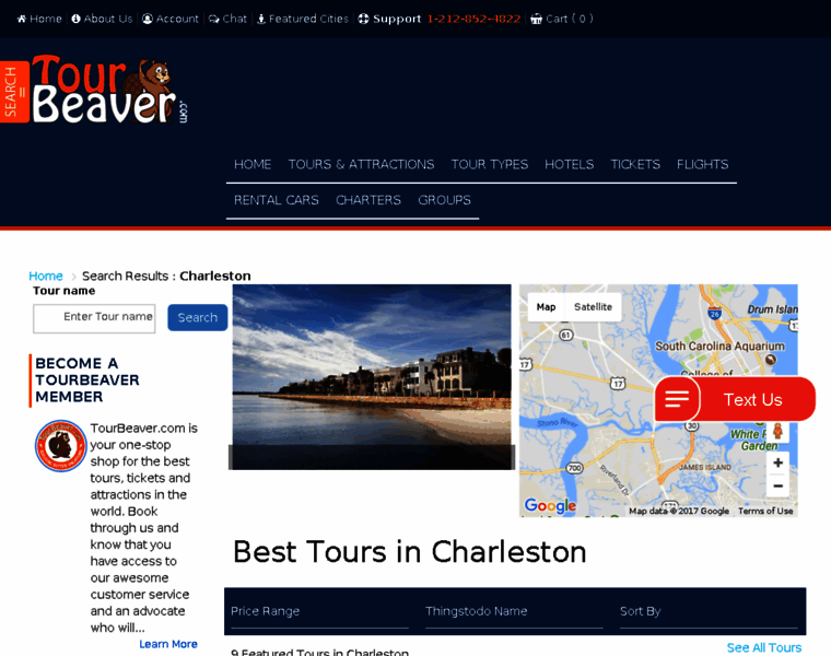 Charlestontours.net thumbnail