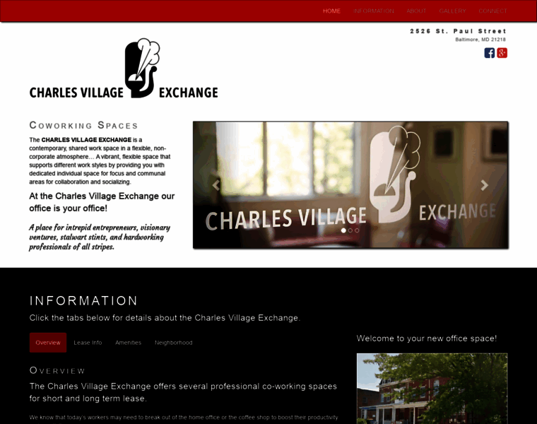 Charlesvillageexchange.com thumbnail