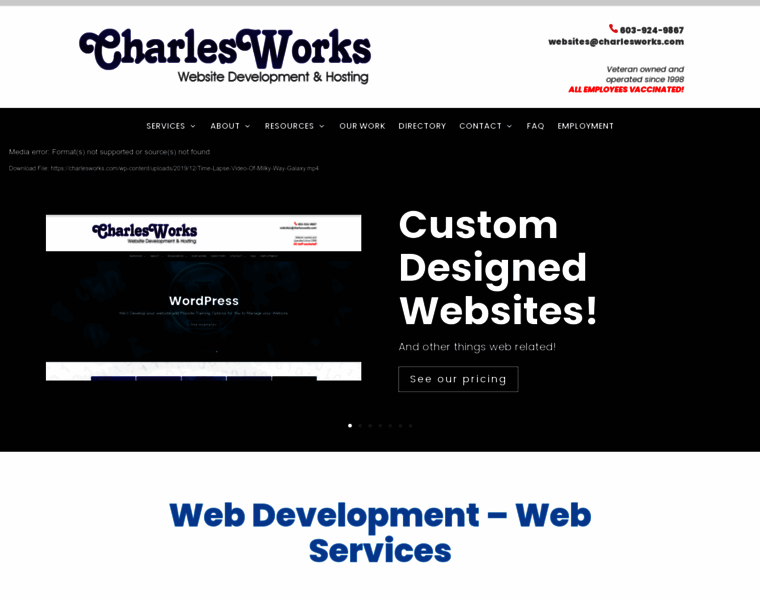 Charlesworks.net thumbnail