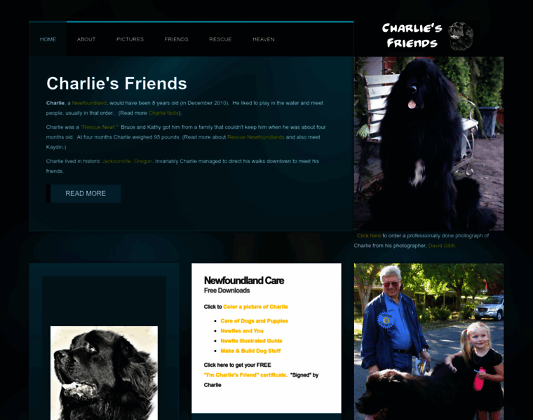 Charliesfriends.com thumbnail
