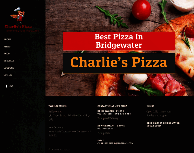 Charliespizza.ca thumbnail