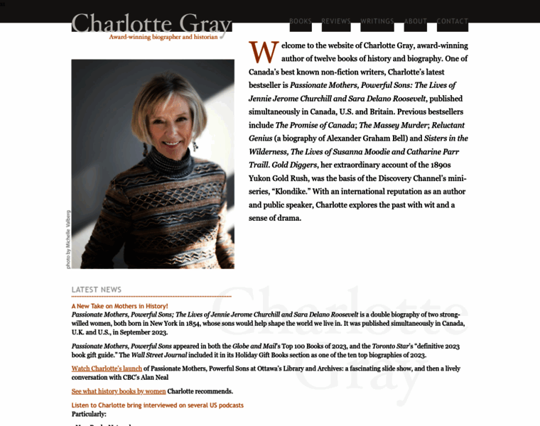 Charlottegray.ca thumbnail