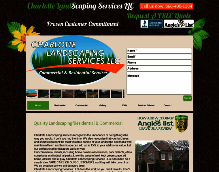 Charlottelandscapingservices.com thumbnail