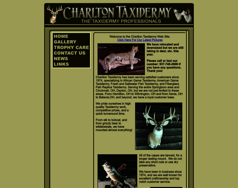 Charltontaxidermy.com thumbnail