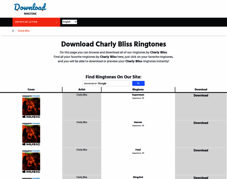 Charlybliss.download-ringtone.com thumbnail