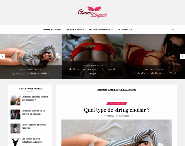 Charm-lingerie.fr thumbnail