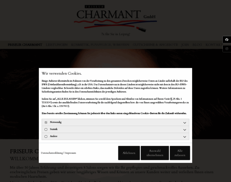 Charmant-friseure.de thumbnail