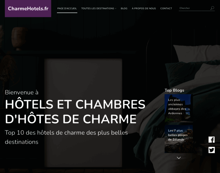 Charmehotels.fr thumbnail
