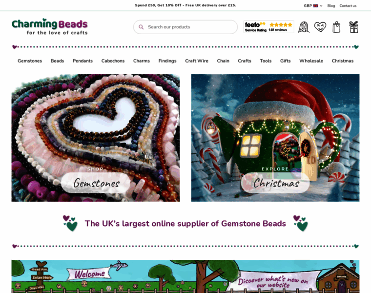 Charming-beads.co.uk thumbnail