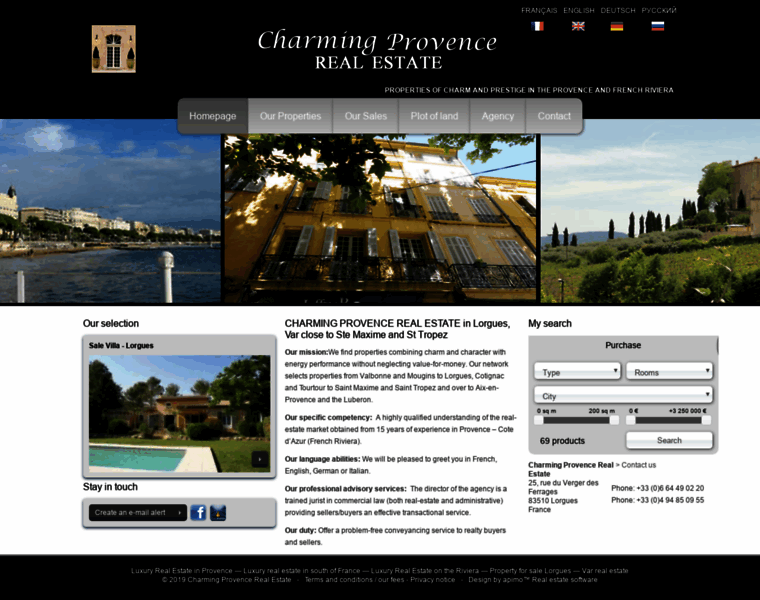 Charming-provence-real-estate.com thumbnail