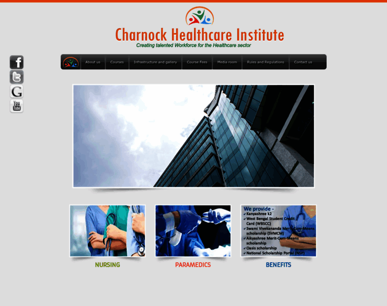 Charnockinstitute.in thumbnail