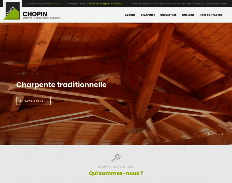 Charpente-chopin.fr thumbnail