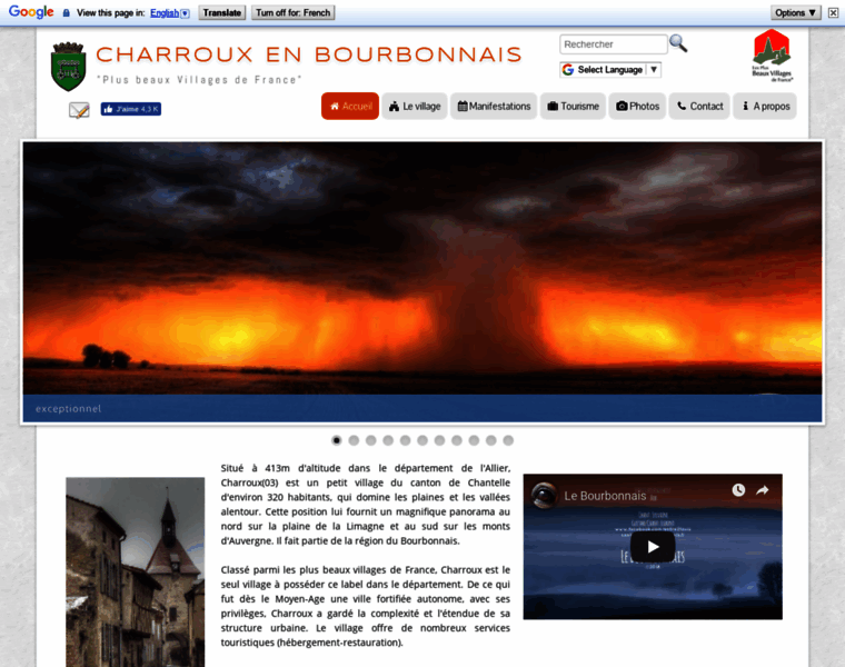 Charroux.com thumbnail
