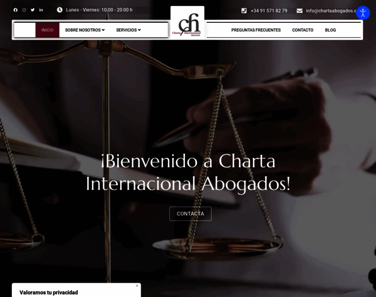 Chartaabogados.es thumbnail