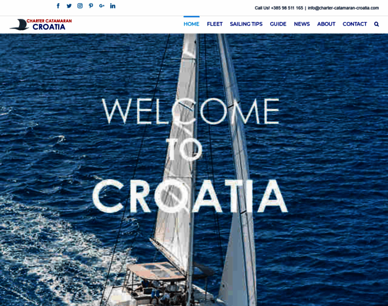 Charter-catamaran-croatia.com thumbnail