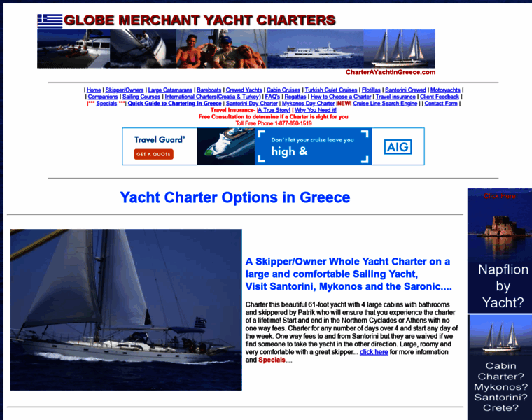 Charterayachtingreece.com thumbnail