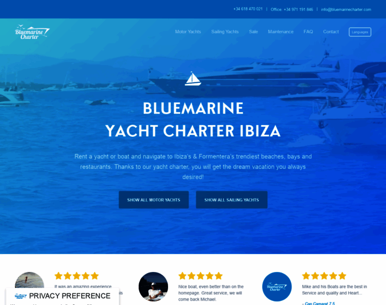Charterboats-ibiza.com thumbnail