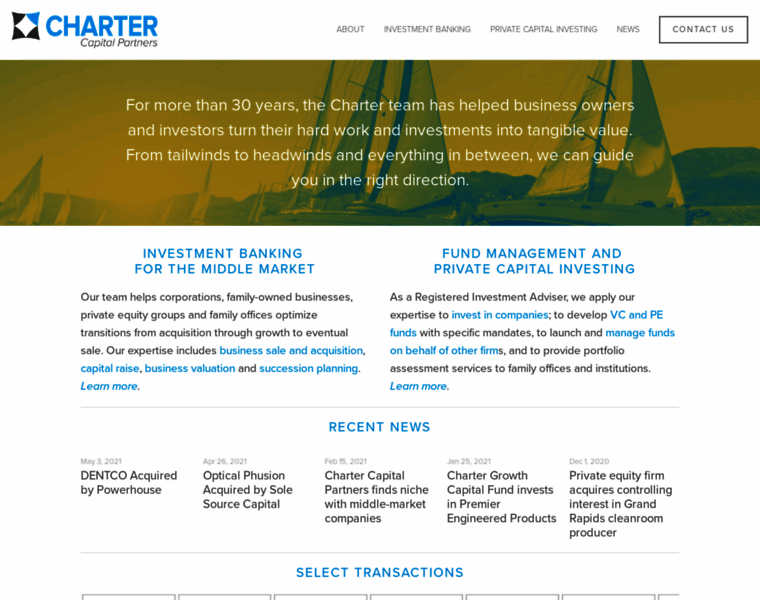 Chartercapitalpartners.com thumbnail