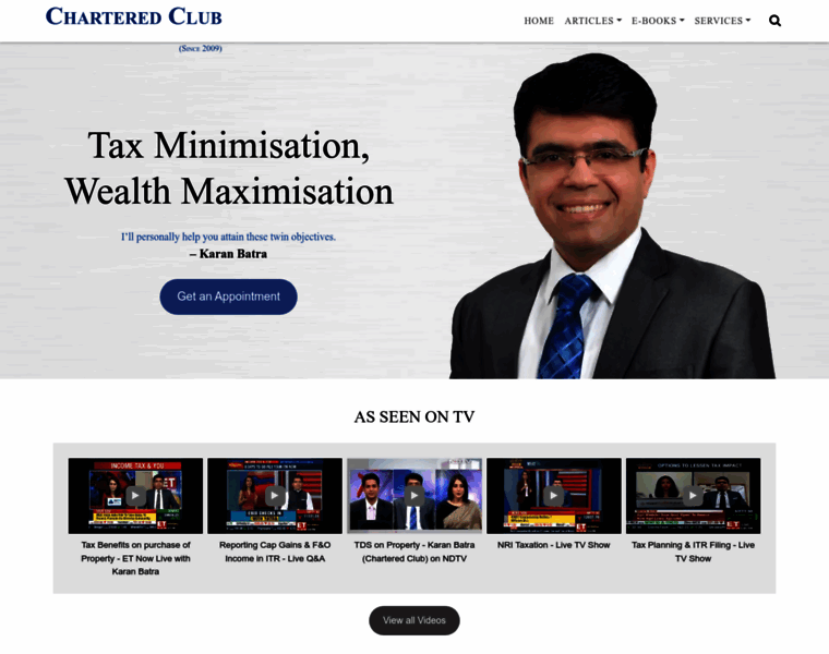 Charteredclub.com thumbnail