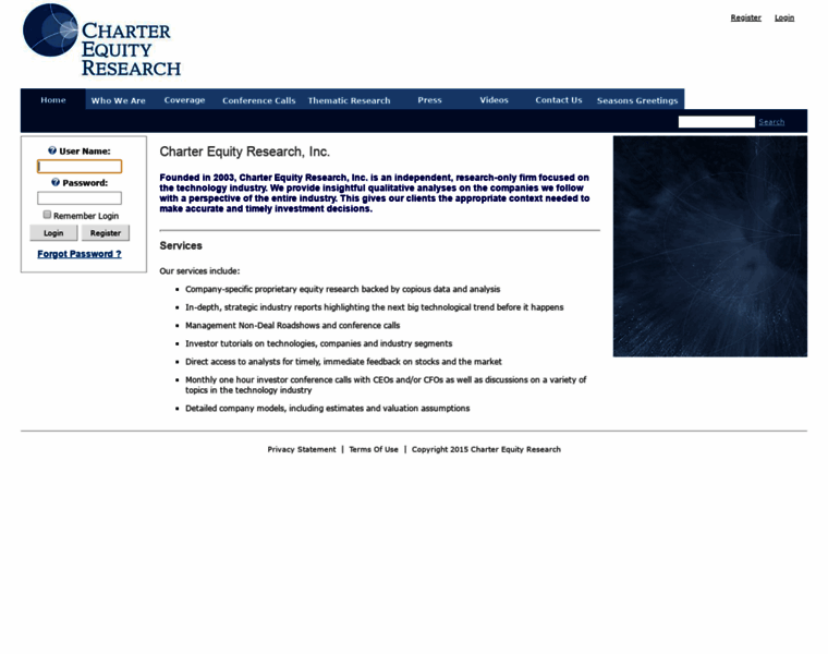 Charterequityresearch.com thumbnail