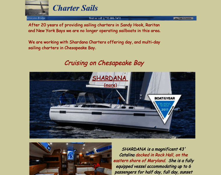 Chartersails.com thumbnail