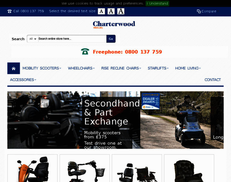 Charterwood.co.uk thumbnail