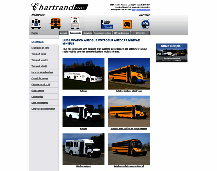 Chartrandinc.com thumbnail