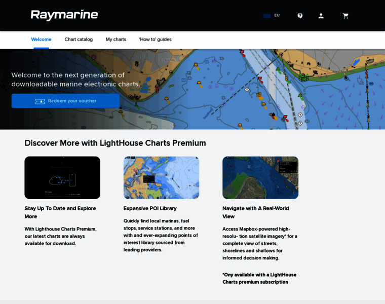 Chartstore.raymarine.com thumbnail