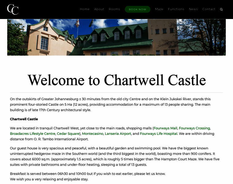 Chartwellcastle.co.za thumbnail