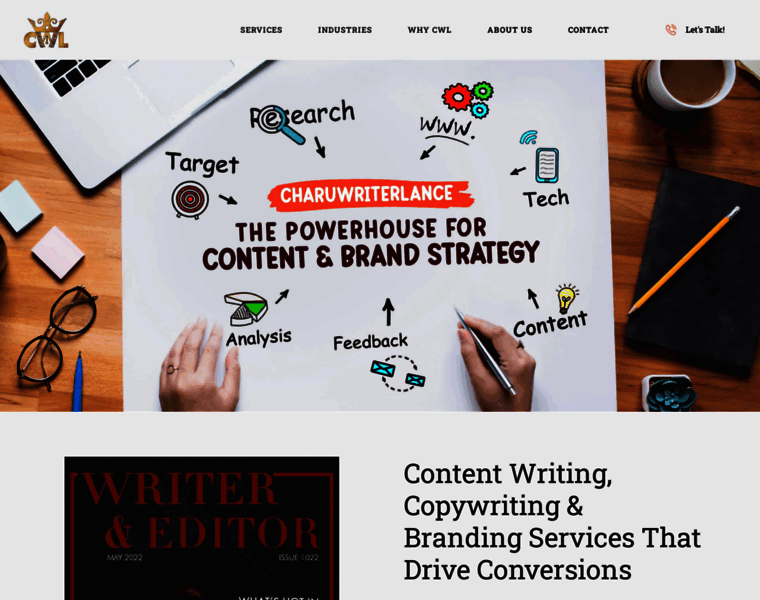 Charuwriterlance.com thumbnail
